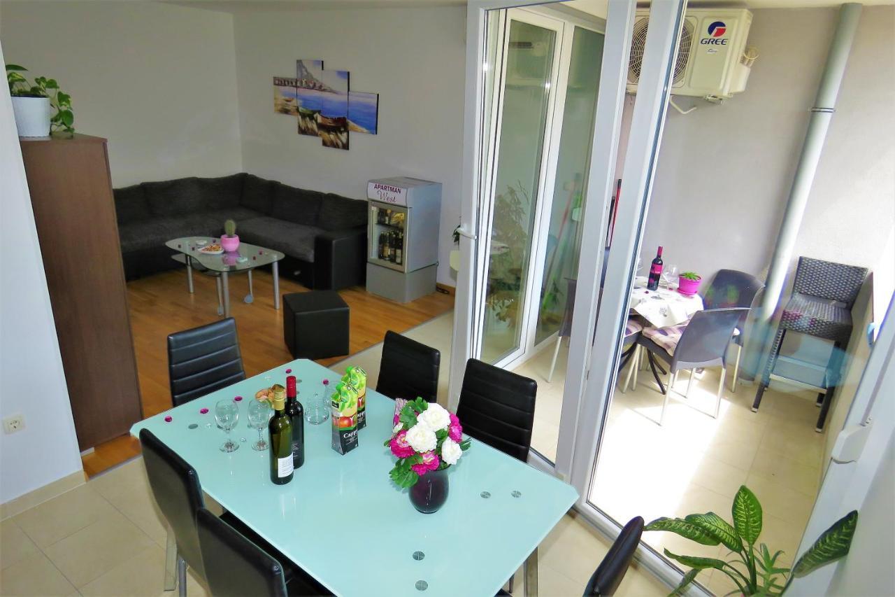 Apartment West Makarska Eksteriør billede